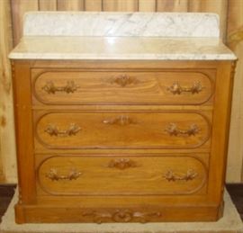 Marble Top Chest