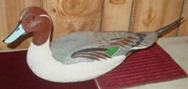 Wooden Pintail Decoy (More Decoys Not Shown)