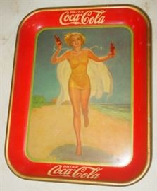 1937 Coke Tray - Beautiful Condition