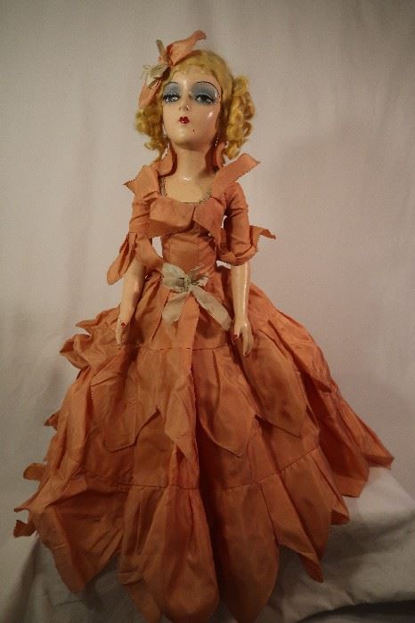 composite doll -- antique