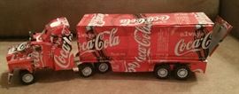 Handmade Coca-Cola Truck Made of Cans