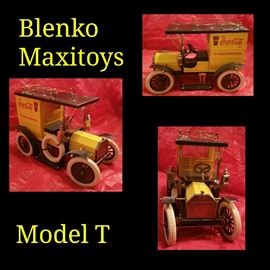 Blenko Maxitoys Model T Coca-Cola Car