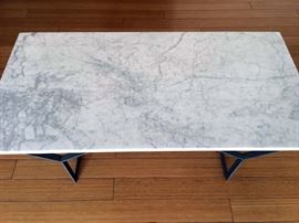 West Elm Marble Table