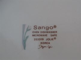 Sango dinner ware