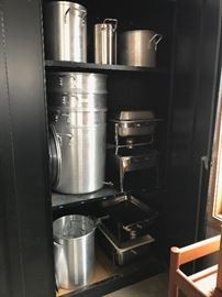 Catering Cookware - Large Clam Steamer, Stock Pots, Chafers