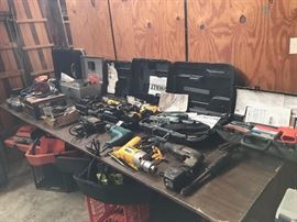 Power Tools - Milwaukee, Porter Cable, Craftsman. Drills, Saws, Soldering, Heat Gun