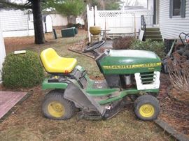 John Deere Rider Lawn Mower - STX 38, 12.5 HPW/D