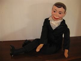 VTG Juro Novelty Co Charlie McCarthy Dummy Ventriloquist Puppet Doll,