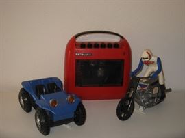 Vintage Panasonic Tape Player, USA Motor Cycle