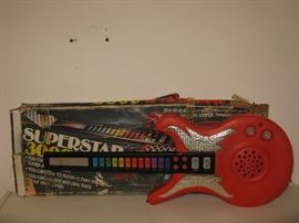 Superstar 3000 Toy Guitar w box