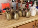 GROUP OF PINEAPPLES FOR CATERING