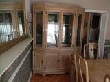 CLOSEUP OF DINING ROOM CHINA CABINET