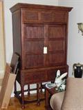 SOLID CHERRY ARMOIRE