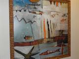 MARK PULLIAM (LISTED ARTIST) OIL ON CANVAS