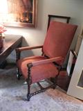 ONE OF TWO BARLEYTWIST CHAIRS