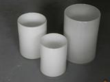 THREE OUTDOOR POTS