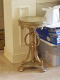 NICE BRASS AND MARBLE STAND