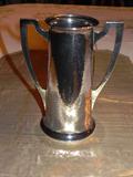 STERLING SILVER MISSION STYLE VASE (NOT WEIGHTED)