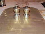 FRENCH STERLING SILVER PEPPER MILLS