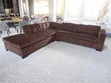 VERY PLUSH "L" SHAPED SOFA