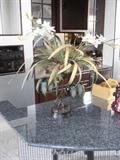 VERY NICE PLANTER W/ ORCHIDS
