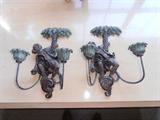 CUTE MONKEY CANDLE SCONCES
