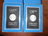 CARSON CITY UNCIRCULATED SILVER DOLLARS