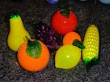 BEAUTIFUL HAND BLOWN GLASS FRUIT