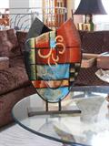 WONDERFUL ART GLASS VASE