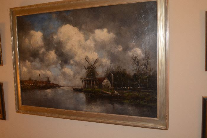 Jan Van Couver oil painting