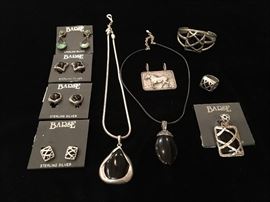 Vintage sterling Barse jewelry