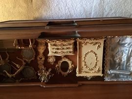 Vintage dollhouse furniture, multiple sets