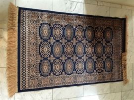 Chinese silk rug