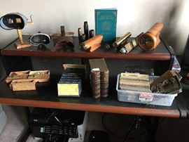 Stereoscopes and cards