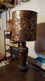 70's table lamp $20