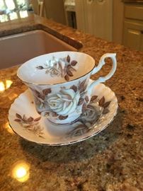 Collectible, vintage porcelain teacup