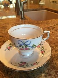 Collectible, vintage porcelain teacup