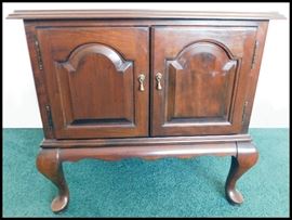 Sofa side table by Ethan Allen