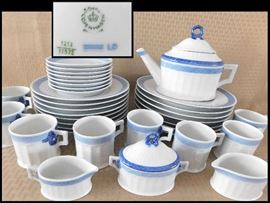  37 piece Royal Copenhagen Danish china