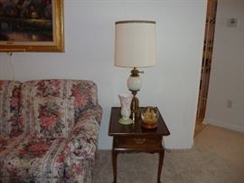 End table with drawer