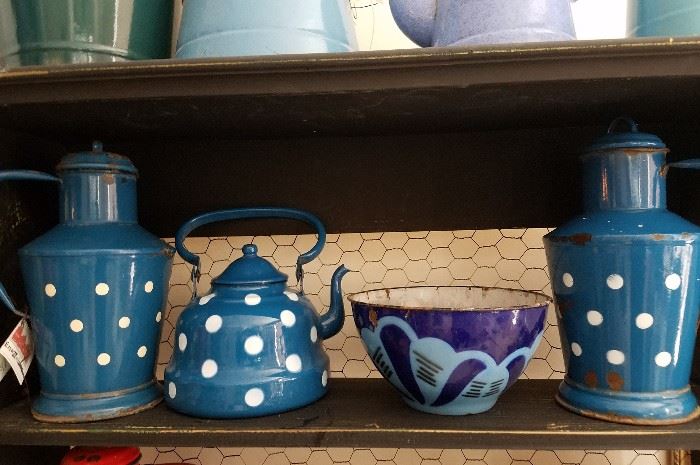 Vinage enamel ware 