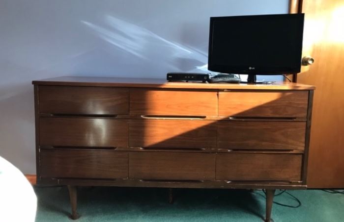 Mid-Century Dresser. *Television not included