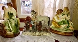 Solid Porcelain Statues