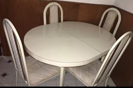 Vintage Formica Table with 4 Chairs