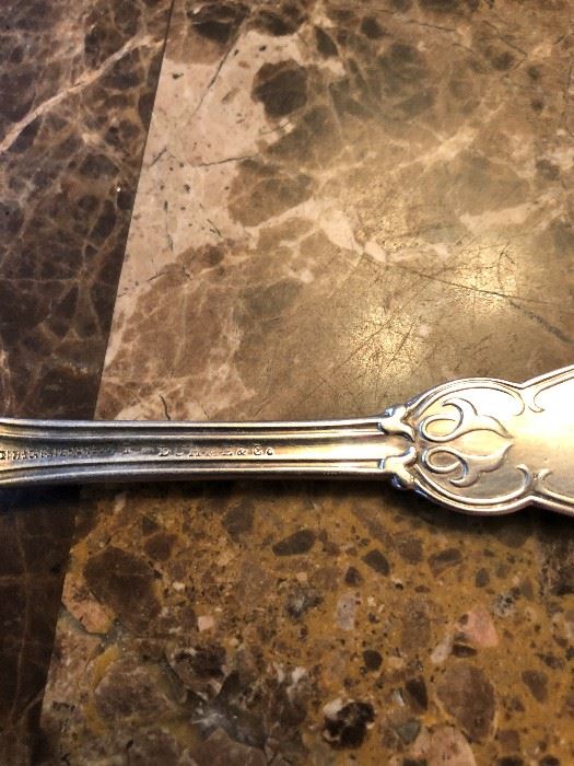 Duhme & Co Coin Silver (?) Fork Set