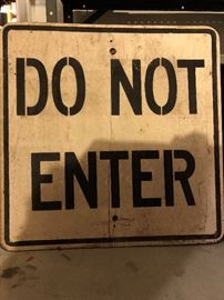 Antique Wooden Sign