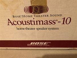 Bose Acoustimass 10 System