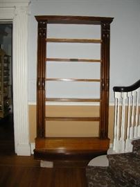 A. J. Muste peace activist bookcase, hand made