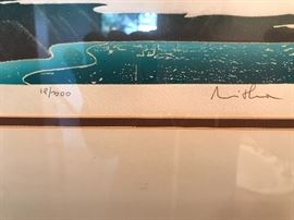 Misha Moracha signed print