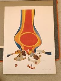 Rie Munoz signed print